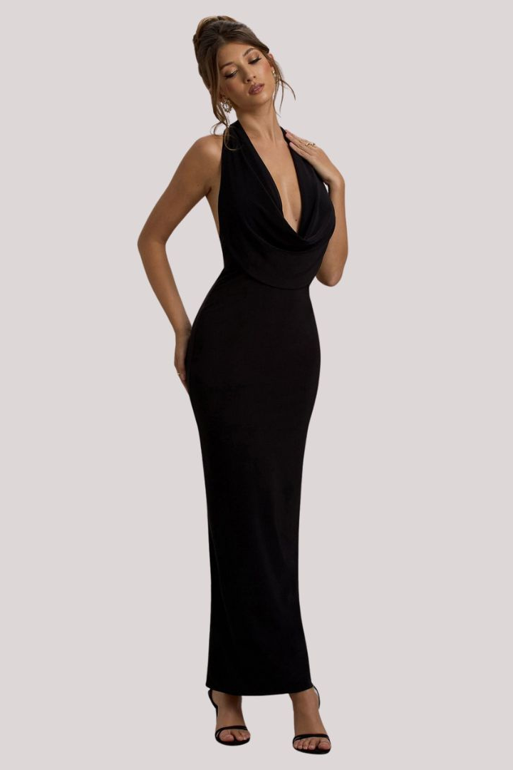 Edessa Black Dress