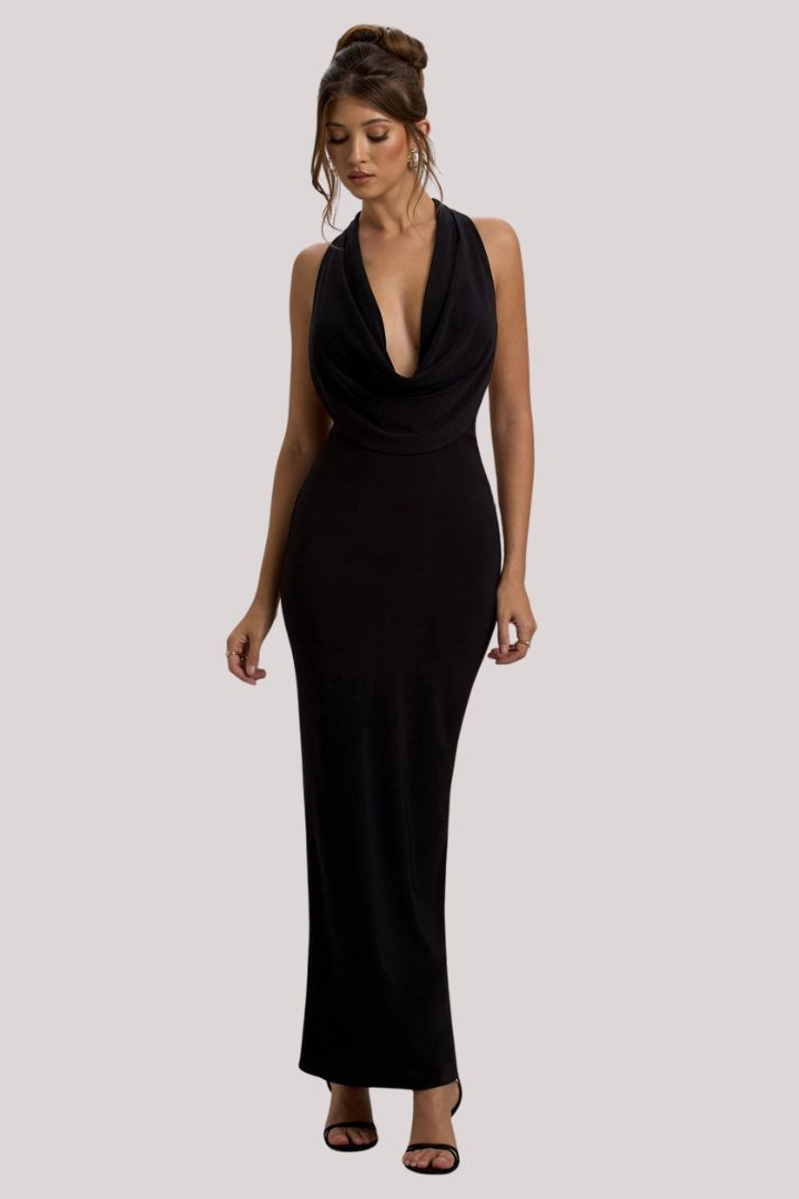 Edessa Black Dress