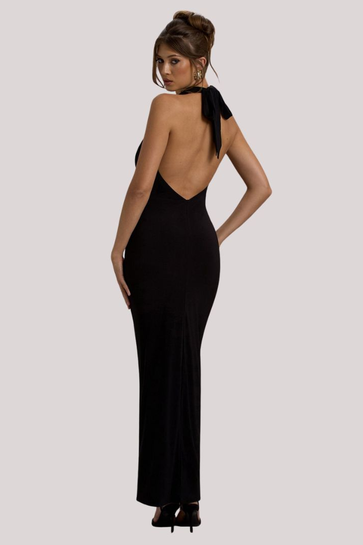 Edessa Black Dress