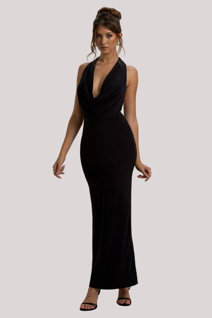 Edessa Black Dress